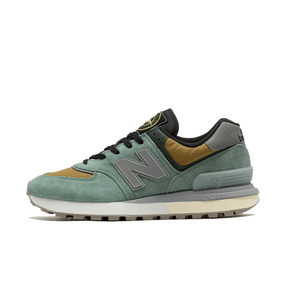 New Balance 574 Legacy Stone Island Light Green (U574LGTN) | SneakerClassics