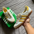 adidas Samba Sporty & Rich White Bold Gold (IF5661) | SneakerClassics