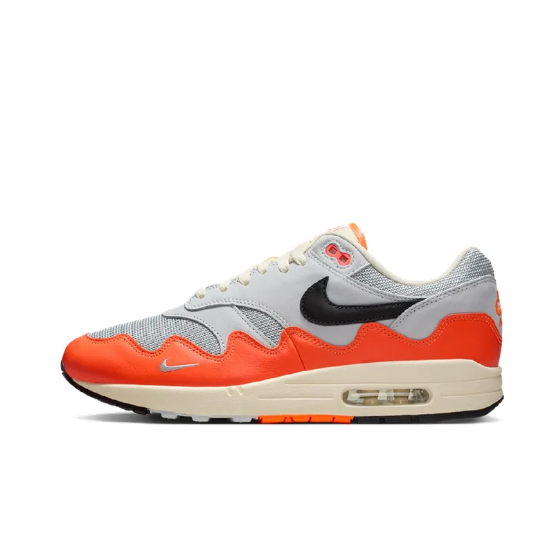 Nike Air Max 1 Patta Waves Hyper Crimson Pure Platinum (II7055-800) | SneakerClassics