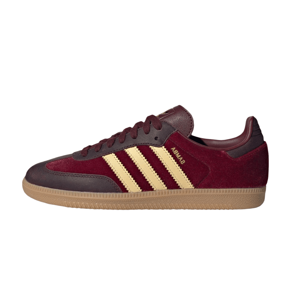 adidas Samba OG Shadow Red Velvet (Women's) (JS1394) | SneakerClassics