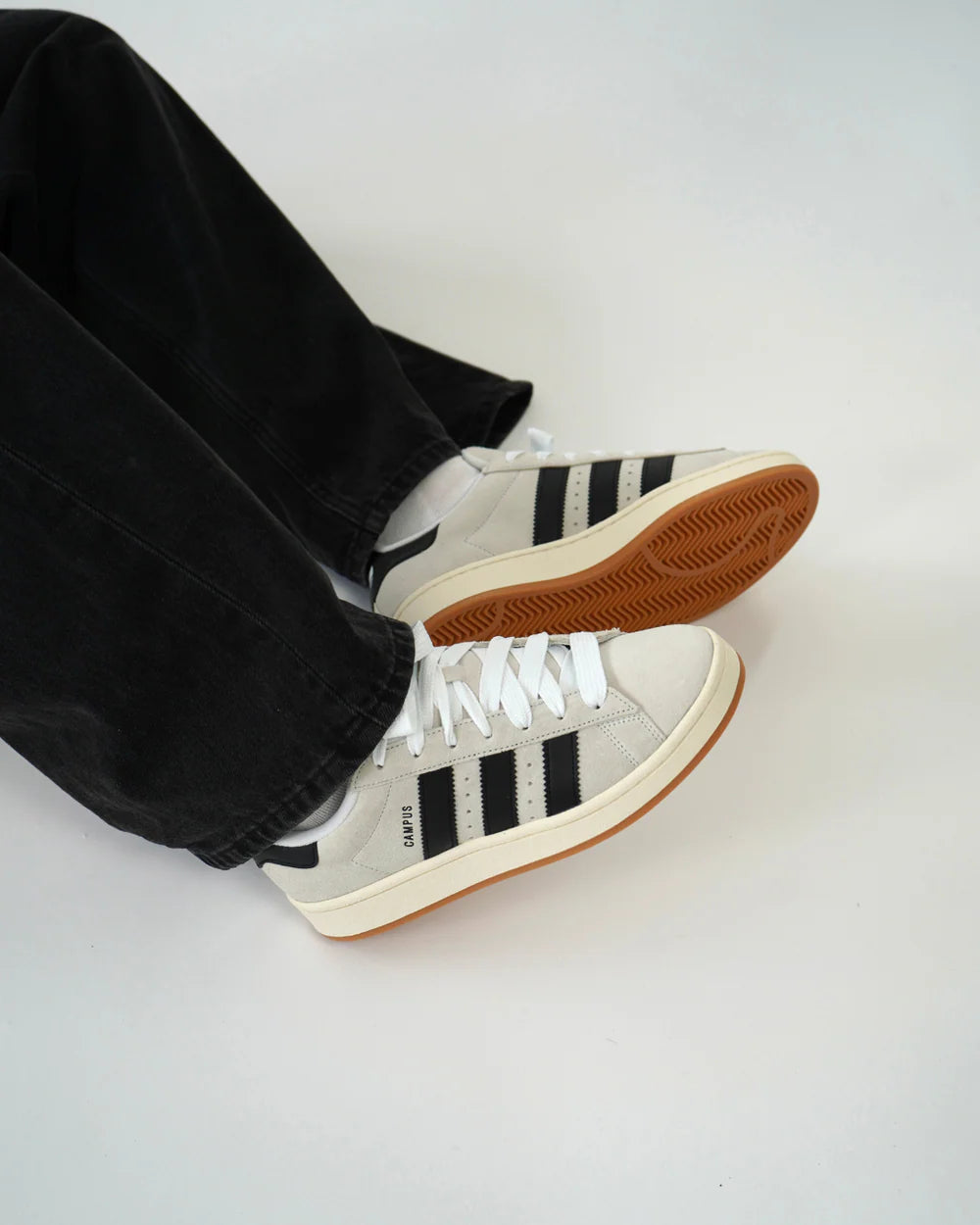 adidas Campus 00s Crystal White Core Black (Women's) (GY0042) | SneakerClassics