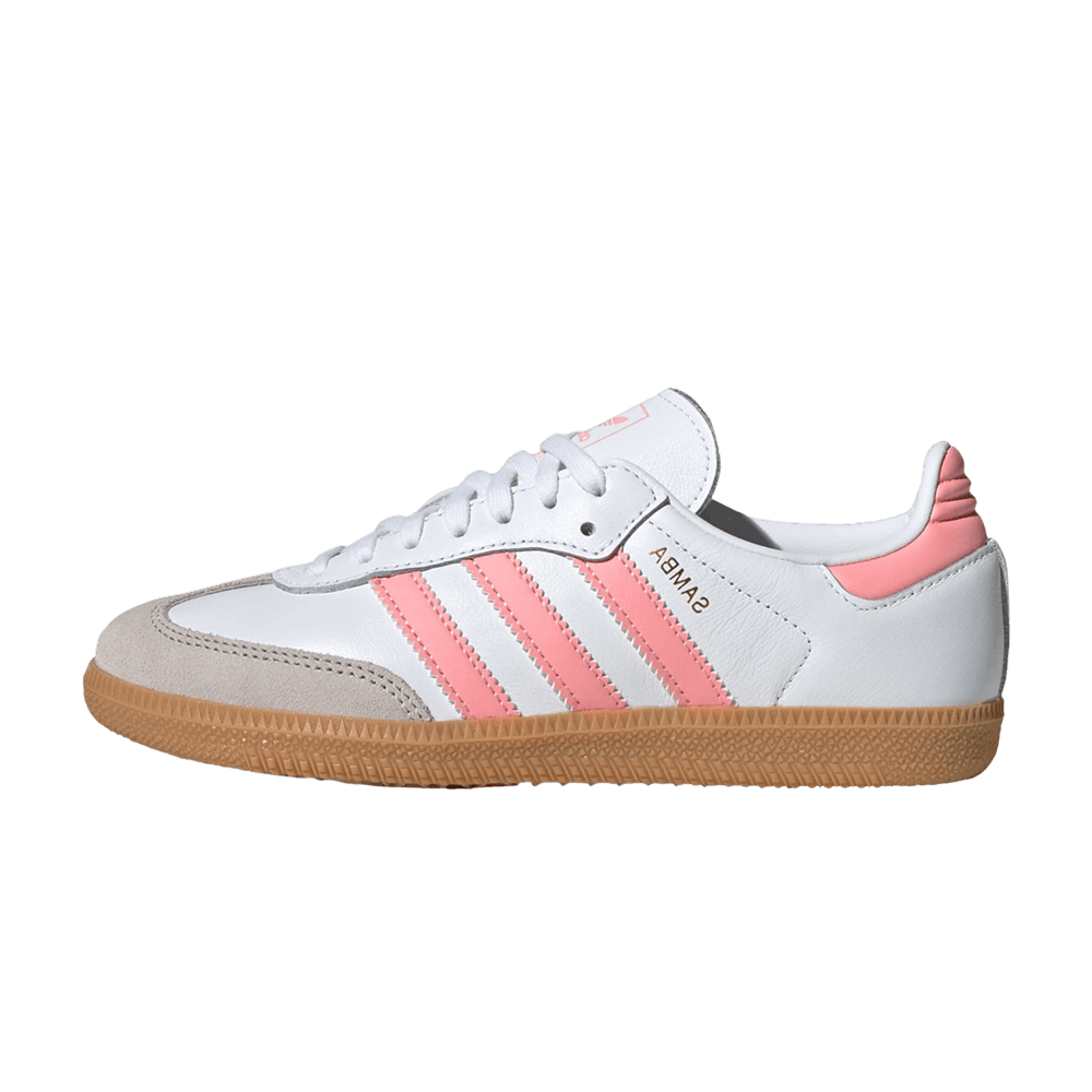 adidas Samba OG White Coral Pink (GS)