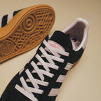adidas Handball Spezial Core Black Clear Pink Gum (Women's) (IE5897) | SneakerClassics