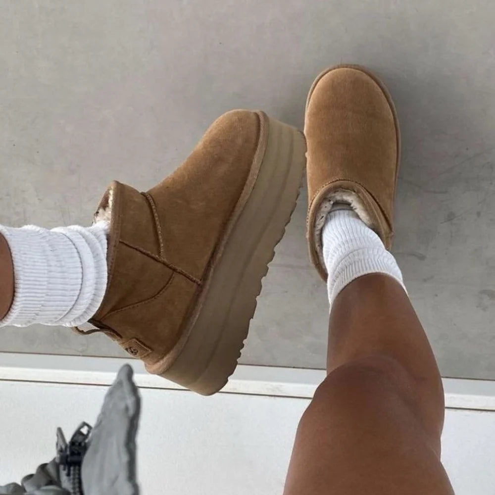 UGG Classic Ultra Mini Platform Boot Chestnut (Women's) (1135092-CHE) | SneakerClassics