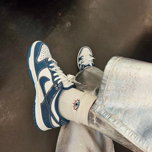 Nike Dunk Low Industrial Blue Sashiko (DV0834-101) | SneakerClassics