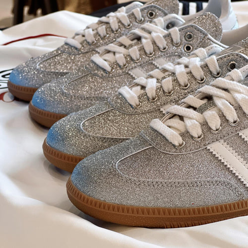 adidas Samba Shine Silver Metallic (Women's) (KI6264) | SneakerClassics