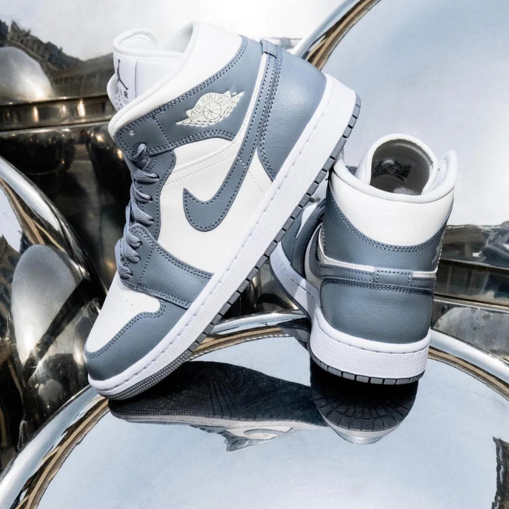 Jordan 1 Mid Stealth (Women's) (BQ6472-115) | SneakerClassics