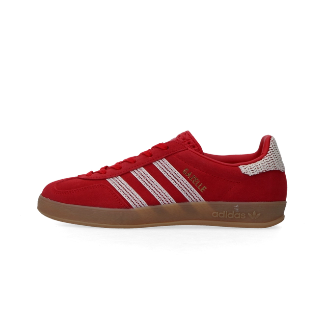 adidas Gazelle Indoor Better Scarlet Wonder White Gum (Women's) (JI2756) | SneakerClassics