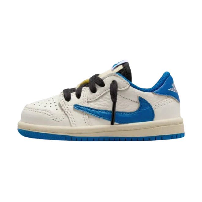Jordan 1 Retro Low OG SP Fragment x Travis Scott Sail Military Blue (TD) (DO5441-104) | SneakerClassics