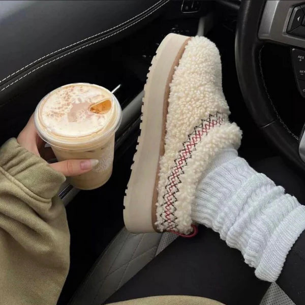 UGG Tazz Slipper Heritage Braid Natural (Women's) (1143976-NAT) | SneakerClassics