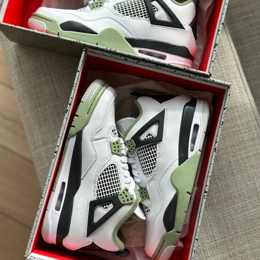 Jordan 4 Retro Seafoam (Women's) (AQ9129-103) | SneakerClassics