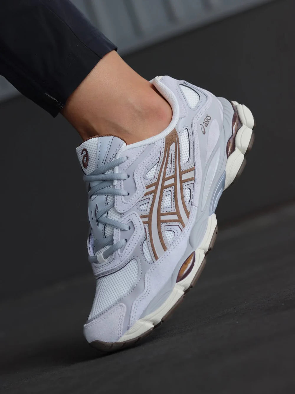 ASICS Gel-NYC Cream Cement Grey Brown (1203A383-114) | SneakerClassics