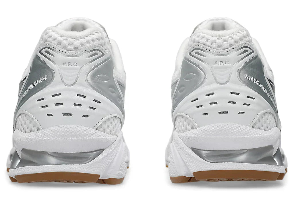 ASICS Gel-Kayano 14 A.P.C. White Pure Silver (1203A727-100) | SneakerClassics