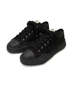 Maison Mihara Yasuhiro Peterson OG Sole Canvas Low Black Black (A01FW702-BLKBLK) | SneakerClassics
