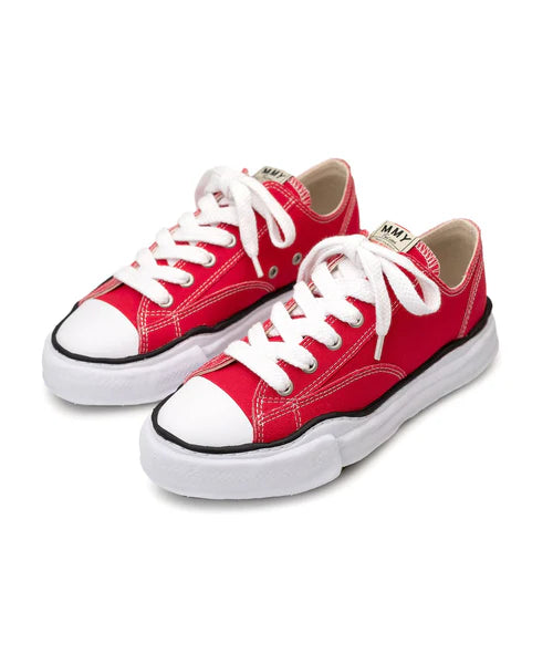 Maison Mihara Yasuhiro Peterson OG Sole Canvas Low Red (A01FW702-RED) | SneakerClassics