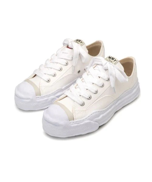 Maison Mihara Yasuhiro Hank OG Sole Canvas Low White (A05FW702-WHT) | SneakerClassics