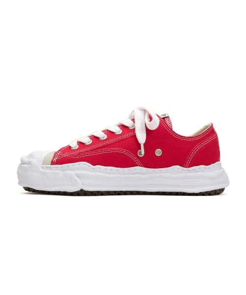 Maison Mihara Yasuhiro Hank OG Sole Canvas Low Red (A05FW702-RED) | SneakerClassics