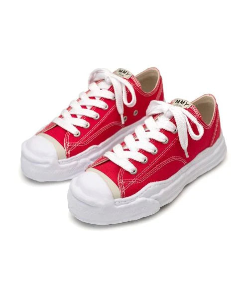 Maison Mihara Yasuhiro Hank OG Sole Canvas Low Red (A05FW702-RED) | SneakerClassics