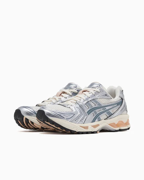 ASICS Gel-Kayano 14 Birch Pure Silver Teal Gold (1203A537-109) | SneakerClassics