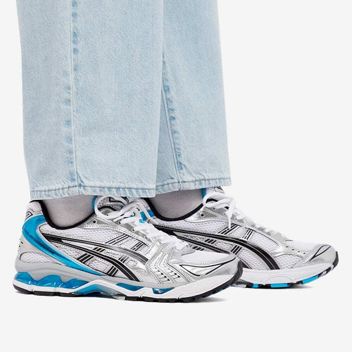 ASICS Gel-Kayano 14 White Aizuri Blue (Women's) (1202A056-108) | SneakerClassics
