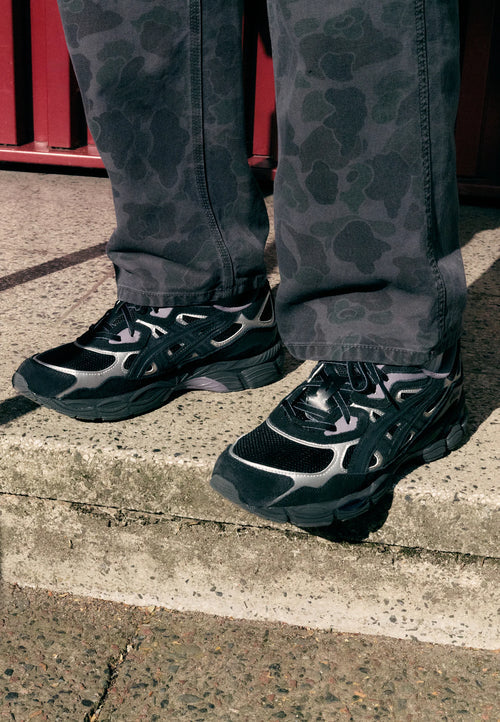 ASICS Gel-NYC Black Purple Graphite Grey (1203A632-001) | SneakerClassics
