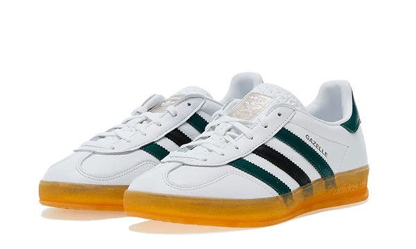 adidas Gazelle Indoor White Collegiate Green (Women's) (IE2957) | SneakerClassics