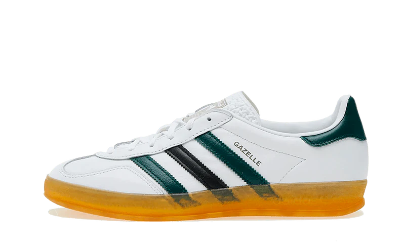 adidas Gazelle Indoor White Collegiate Green (Women's) (IE2957) | SneakerClassics
