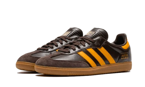 adidas Samba OG Dark Brown Preloved Yellow (IG6174) | SneakerClassics