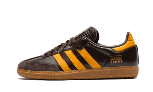 adidas Samba OG Dark Brown Preloved Yellow (IG6174) | SneakerClassics