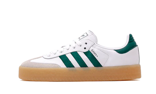 adidas Samba OG Cloud White Collegiate Green Gum (JS3831) | SneakerClassics