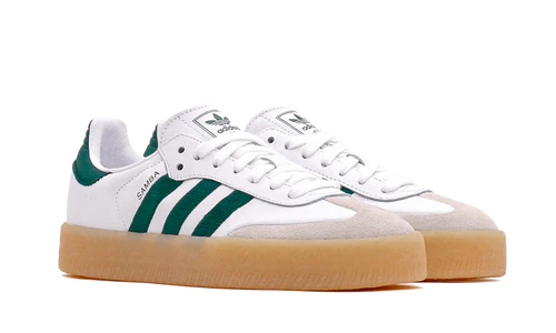 adidas Samba OG Cloud White Collegiate Green Gum (JS3831) | SneakerClassics