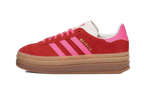 adidas Gazelle Bold Collegiate Red Lucid Pink (Women's) (IH7496) | SneakerClassics