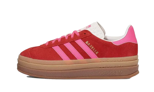 adidas Gazelle Bold Collegiate Red Lucid Pink (Women's) (IH7496) | SneakerClassics