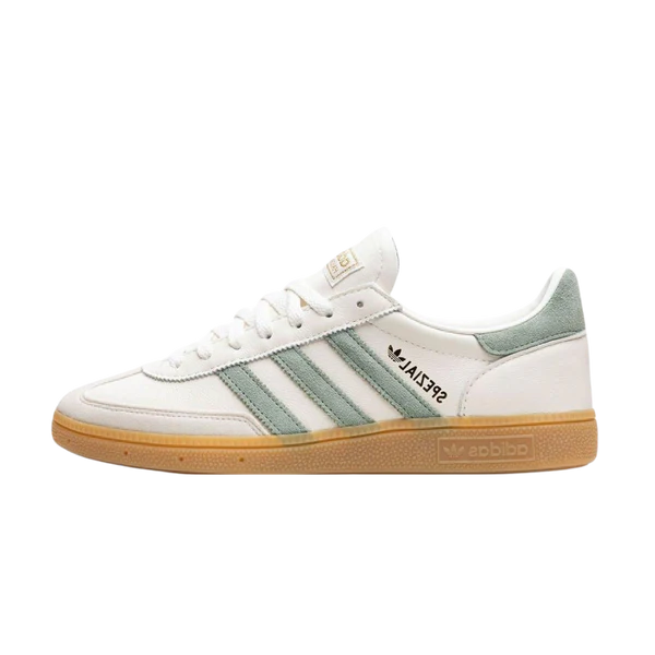 adidas Handball Spezial Off White Silver Green (IF9730) | SneakerClassics