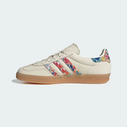 adidas Gazelle Indoor Liberty London Floral Embroidery Stripes (Women's) (JH7370) | SneakerClassics