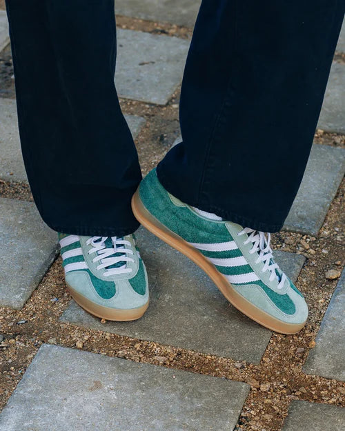 adidas Gazelle Indoor Mineral Green Silver Dawn (JI0323) | SneakerClassics