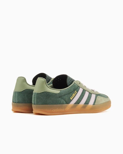 adidas Gazelle Indoor Mineral Green Silver Dawn (JI0323) | SneakerClassics