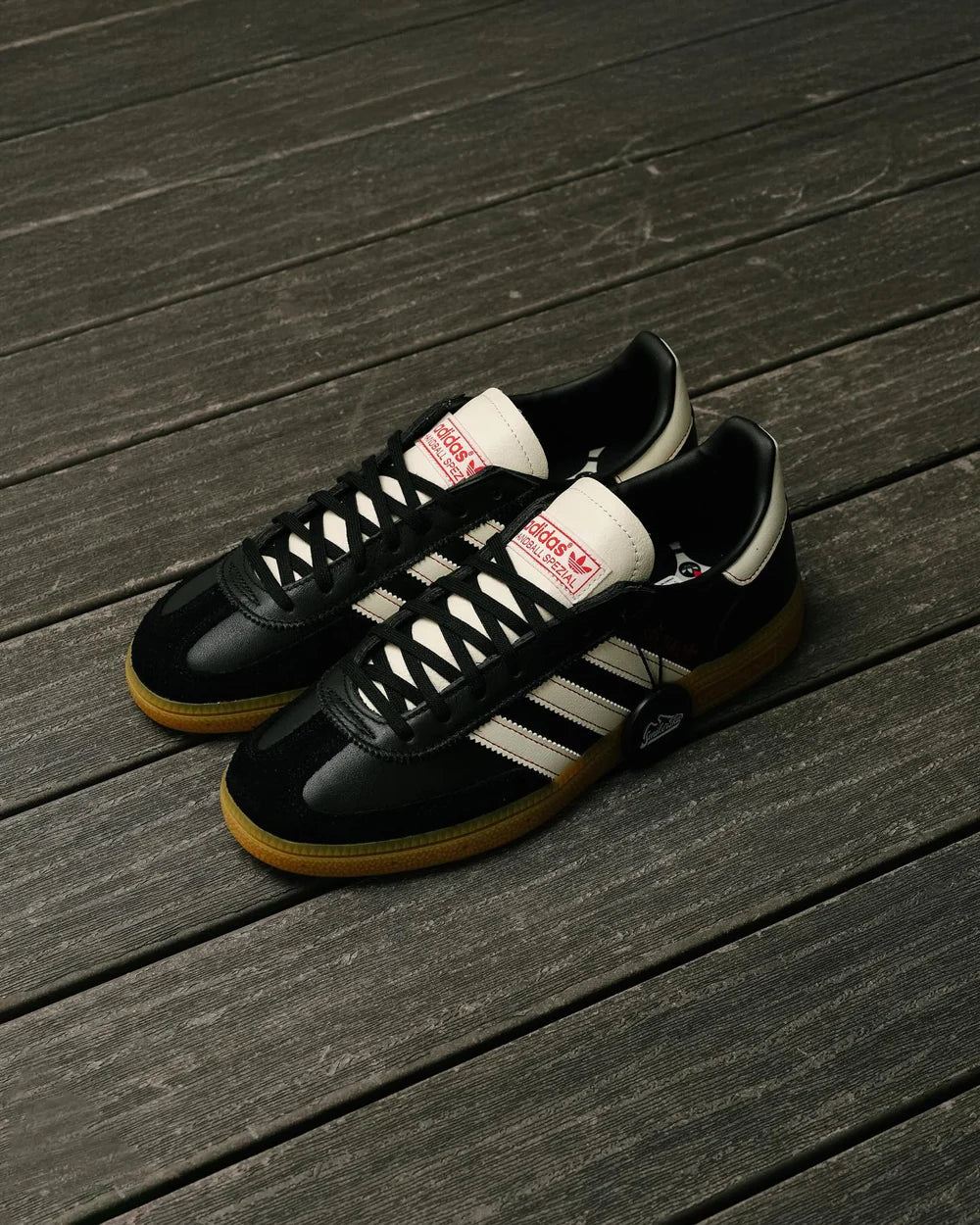 adidas Handball Spezial Core Black Off White Red (JH6397) | SneakerClassics