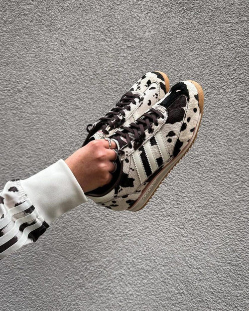 adidas SL 72 OG Cow Print Black White (Women's) (JR1639) | SneakerClassics