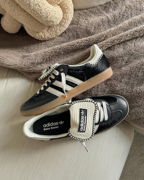 adidas Samba Pony Tonal Wales Bonner Core Black (IE0580) | SneakerClassics