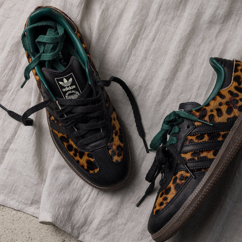 adidas Samba OG Black Green Leopard (Women's) (JI2735) | SneakerClassics