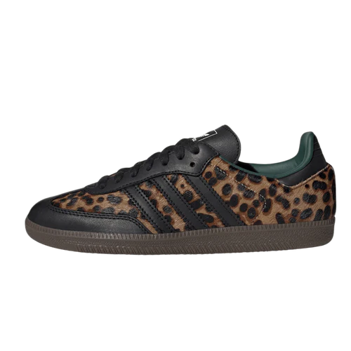 adidas Samba OG Black Green Leopard (Women's)