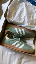 adidas Samba OG Silver Green (Women's) (IE7011) | SneakerClassics