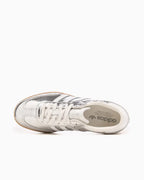 adidas Samba OG Silver Metallic Cracked Leather (Women's) (JR0035) | SneakerClassics