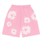 Denim Tears The Cotton Wreath Shorts Pink | SneakerClassics