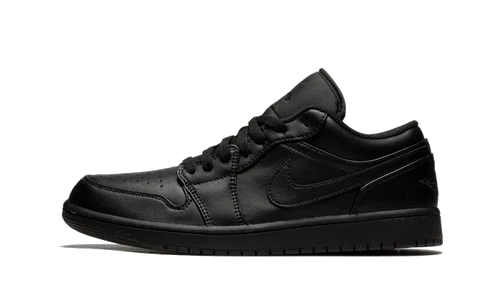 Jordan 1 Low Triple Black
