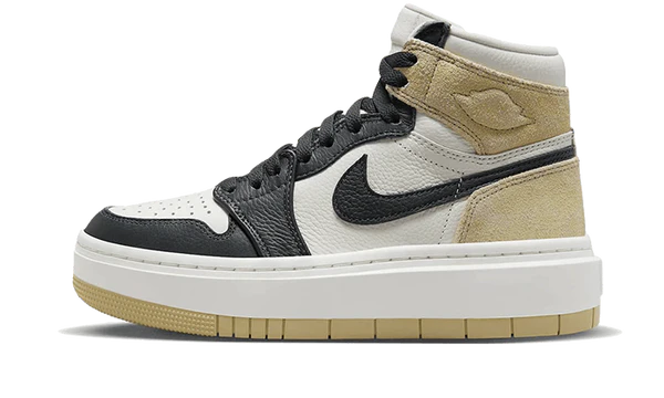 Jordan 1 Elevate High Beige Black Toe (Women's) (DN3253-700) | SneakerClassics