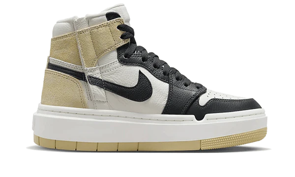 Jordan 1 Elevate High Beige Black Toe (Women's) (DN3253-700) | SneakerClassics