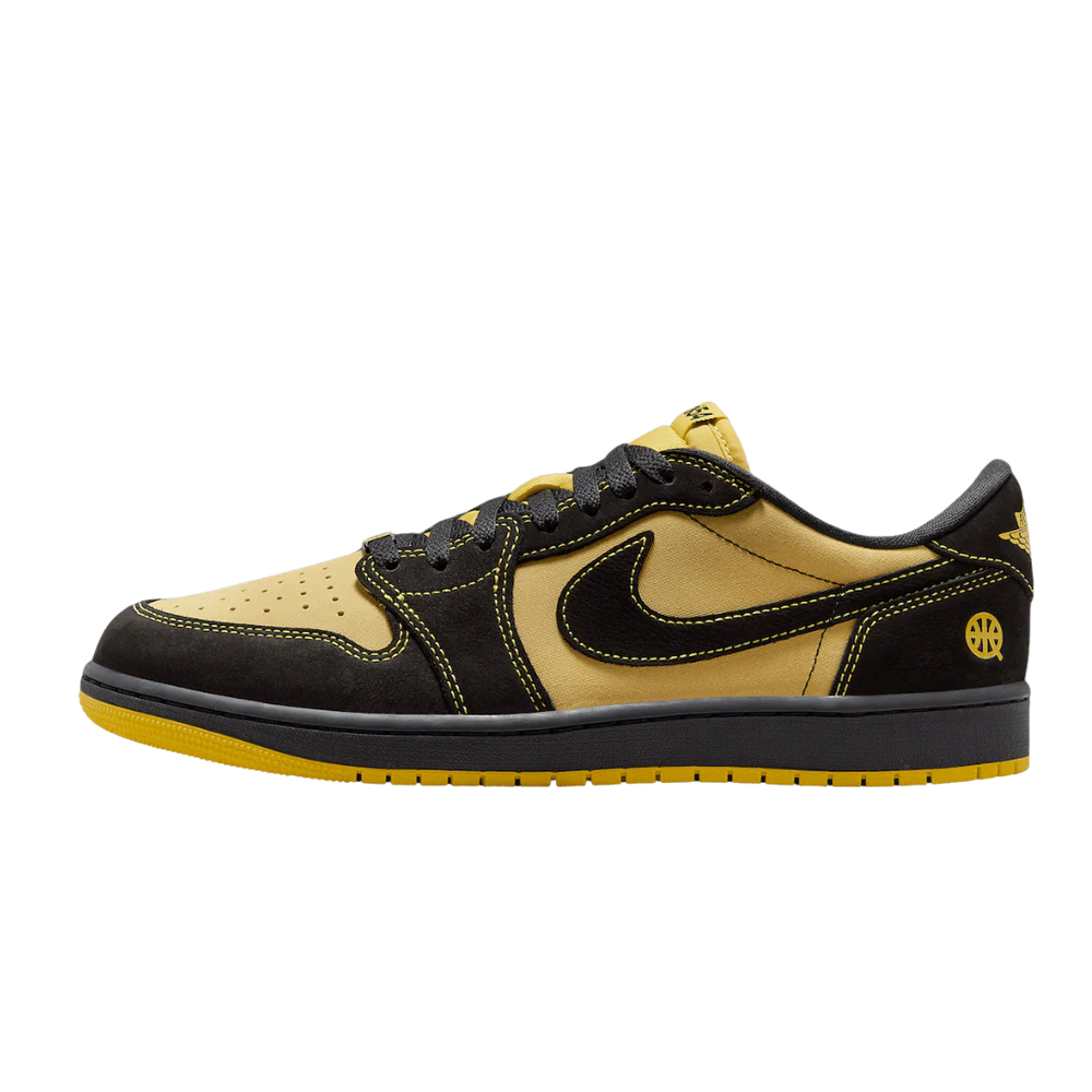 Jordan 1 Retro Low OG Quai 54 Black Tour Yellow Red (IB8836-007) | SneakerClassics