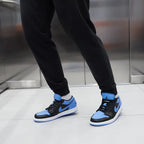 Jordan 1 Low Black University Blue (553558-041) | SneakerClassics
